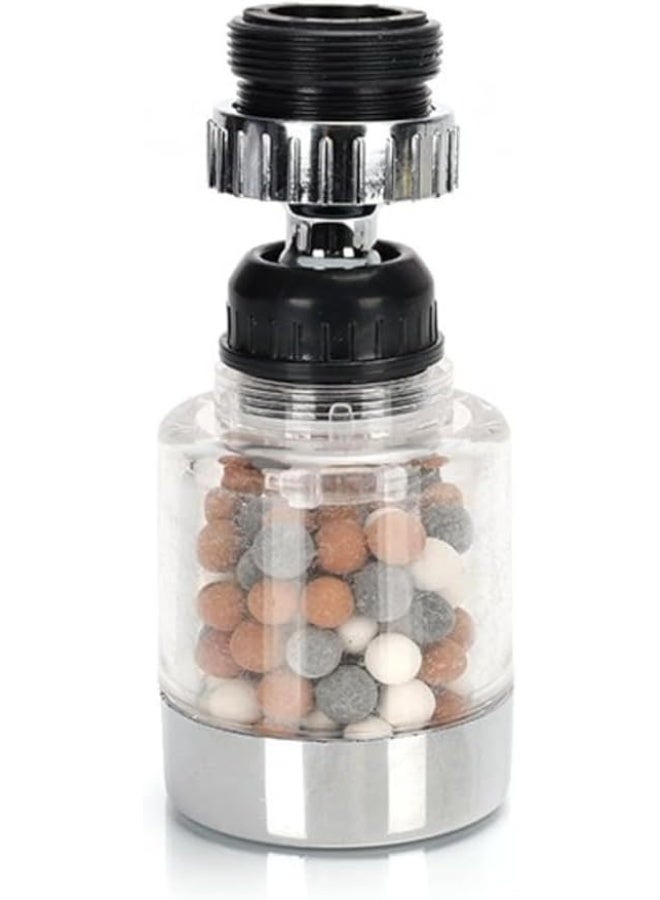 Pressurized Faucet Aerator 360° Rotation – Universal Water Saving Sprayer with Ion Filter for Kitchen and Bathroom Sinks - Image 5